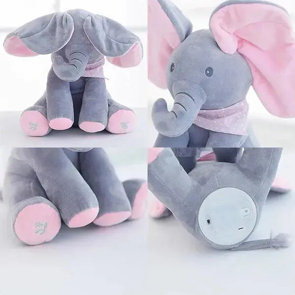 Soft Elephant Toy with Music – Flexible Ears & Guaranteed Child Joy
