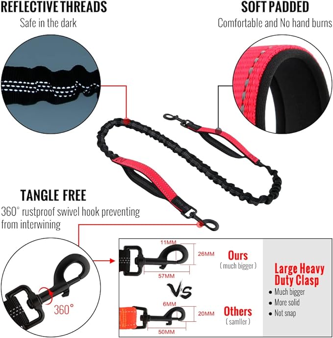 Soft Control Dog Leash for Relaxed Walks Without Jerking