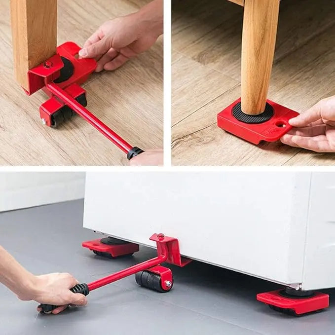 TitanGlide™ — Move Heavy Furniture Effortlessly Without Back Pain or Floor Damage