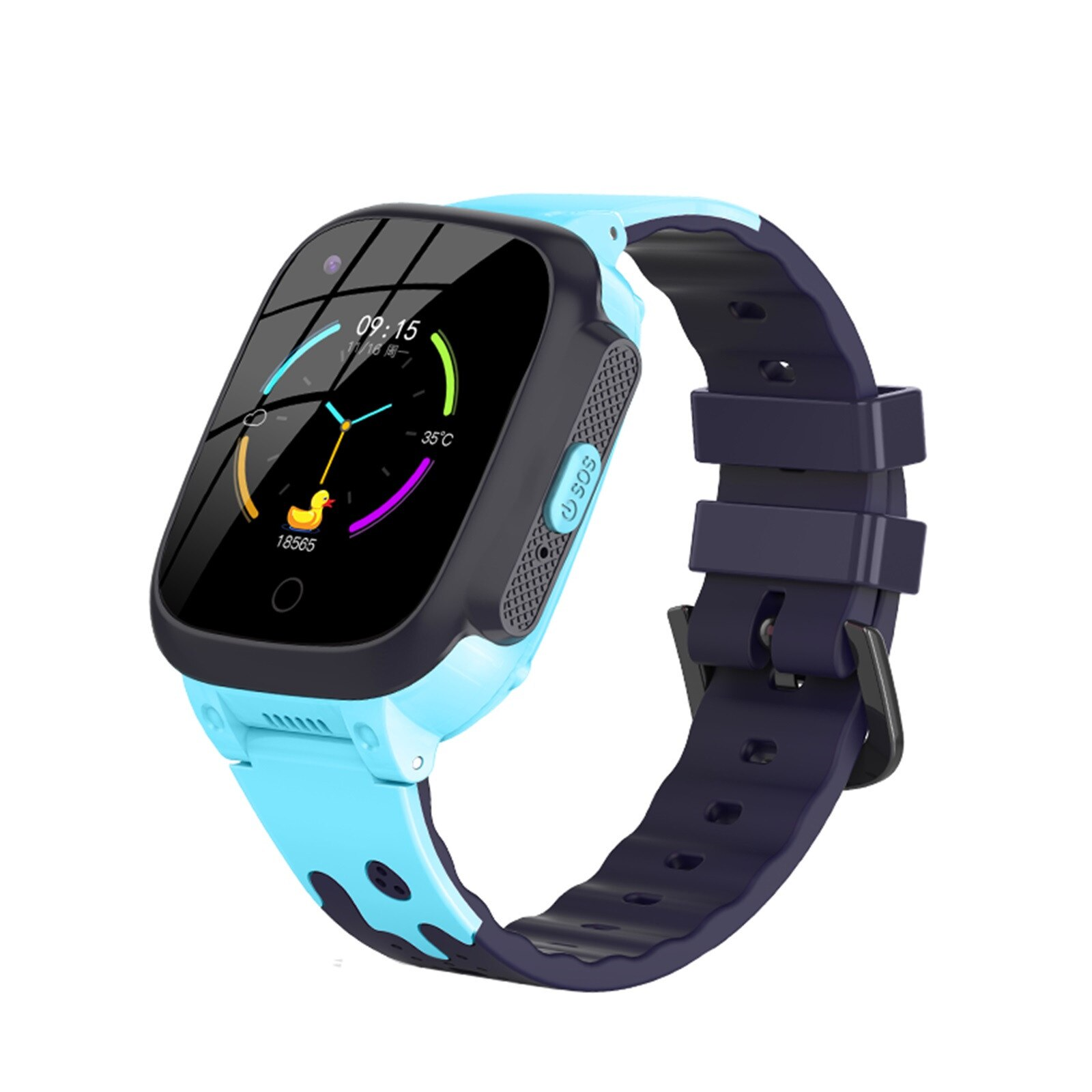 Children's GPS Smartwatch | 4G Video Calling and Contacts | SOS Alert Button | KidLink