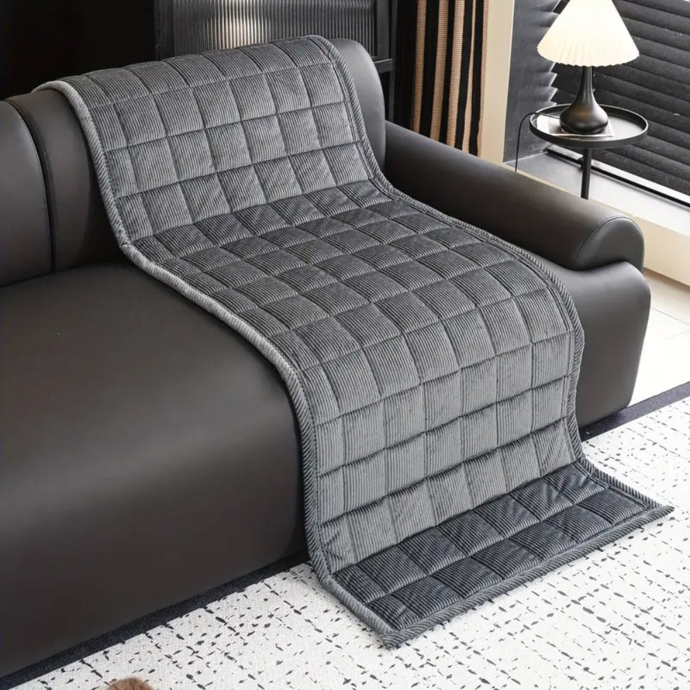 Quilted Sofa Cover – Transform Your Couch into a Cozy, Protective Oasis