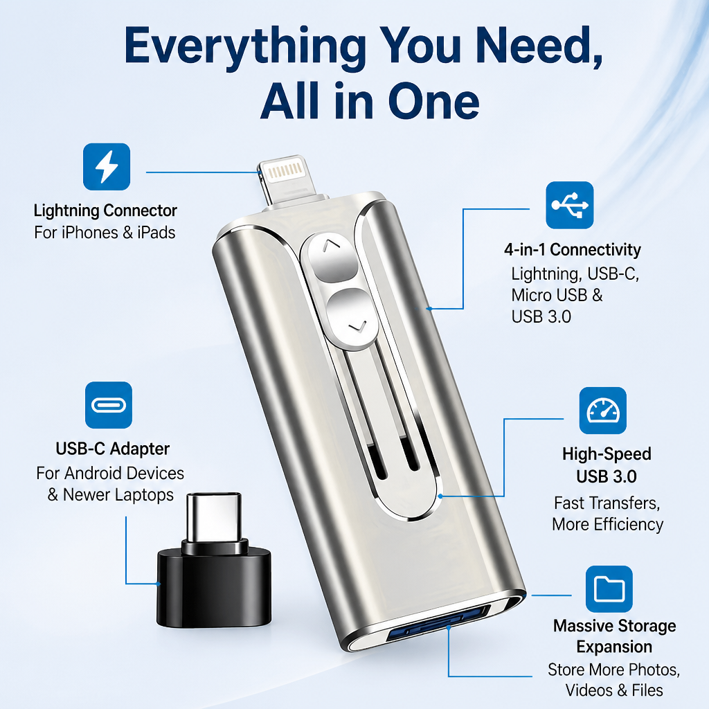 FlashNest™ — Instantly Free Your Devices and Keep Every Memory Safe Forever