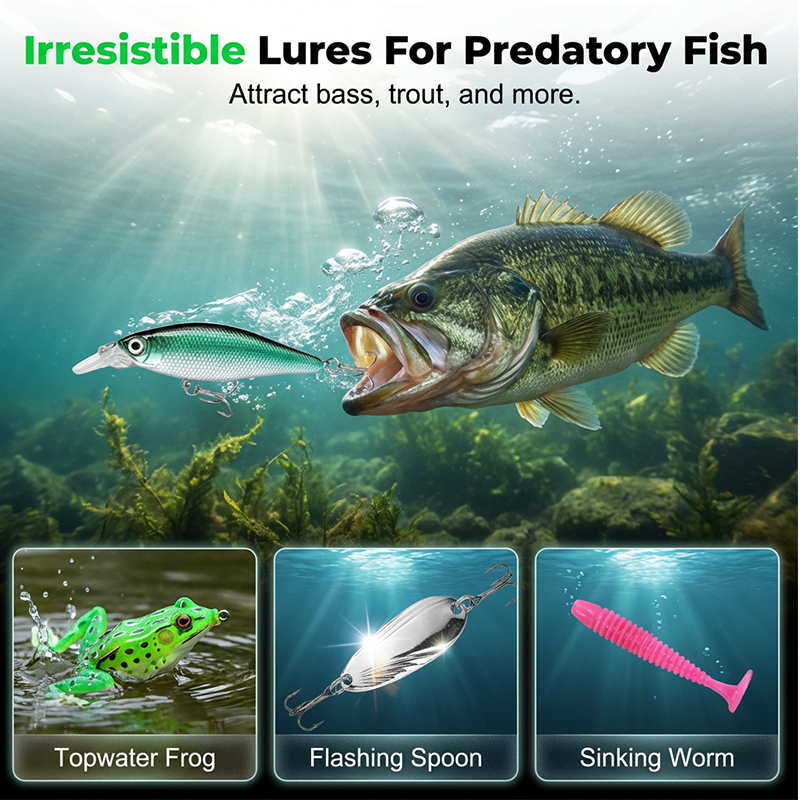 PowerCast Pro Fishing Lures – Catch More Predatory Fish Effortlessly