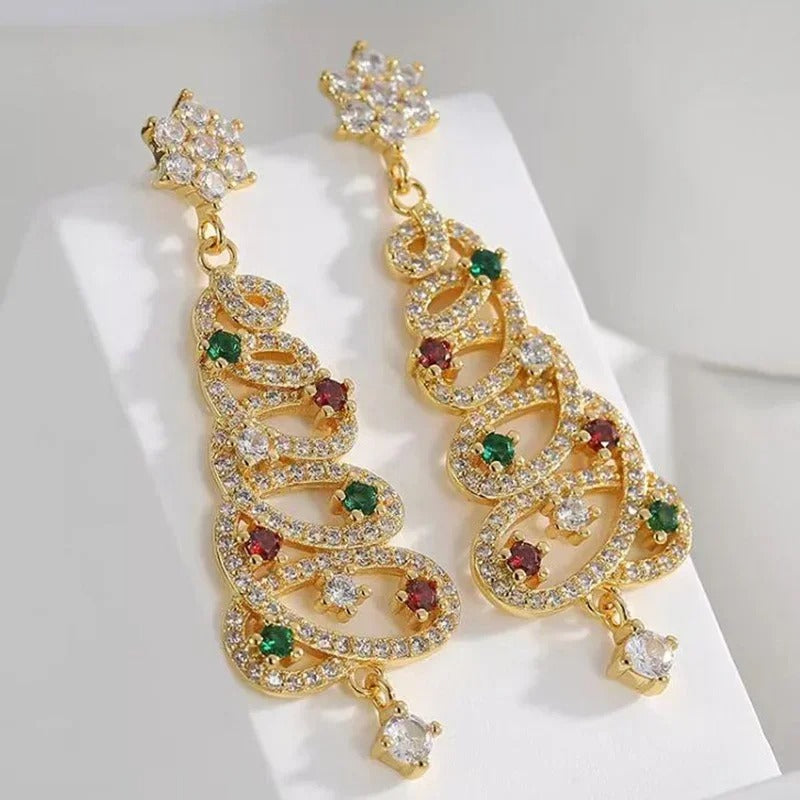 LumaBelle™ Christmas Earrings — Shine Bright All Season with Featherlight Festive Glam