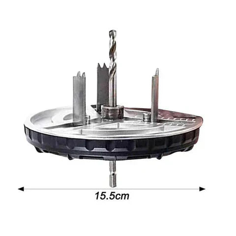Adjustable Circular Cutter Drill Attachment | Variable Hole Cutter | Precise Cuts | DrillForm
