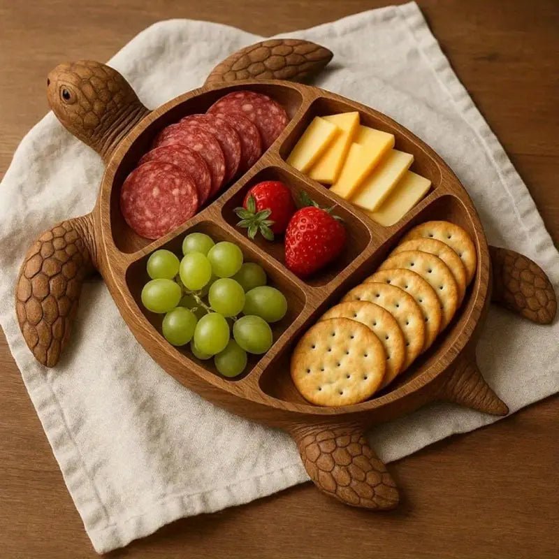 Snack Tray | Solid Wood Serving Board | Animal Design | NaturKueche