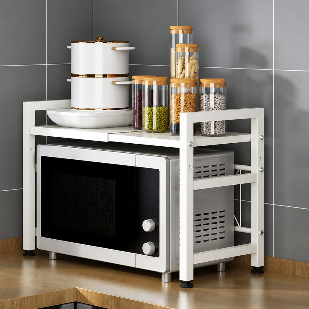 VersaShelf™ — Finally Claim the Kitchen Space You Deserve with Style and Strength