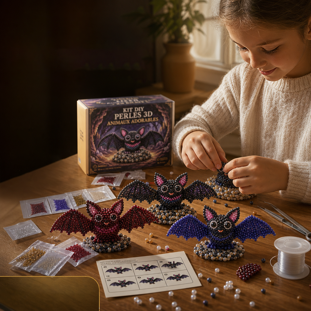 LumaBead™ — Unleash Calm Creativity and Craft Sparkling 3D Animal Wonders