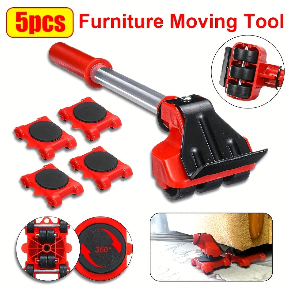 5-Piece Furniture Roller Set