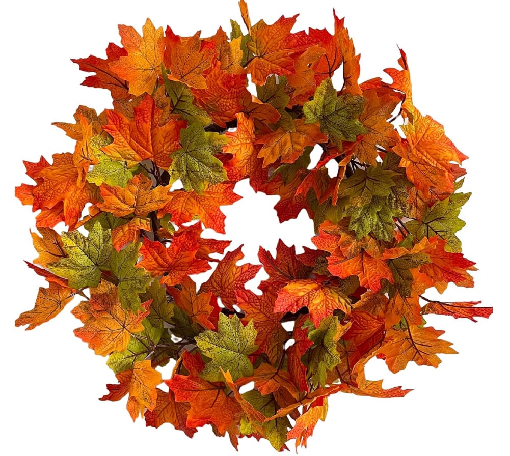 AmberNest™ Autumn Harvest Wreath — Ignite Lasting Cozy Charm and Celebrate Fall’s Warm Embrace