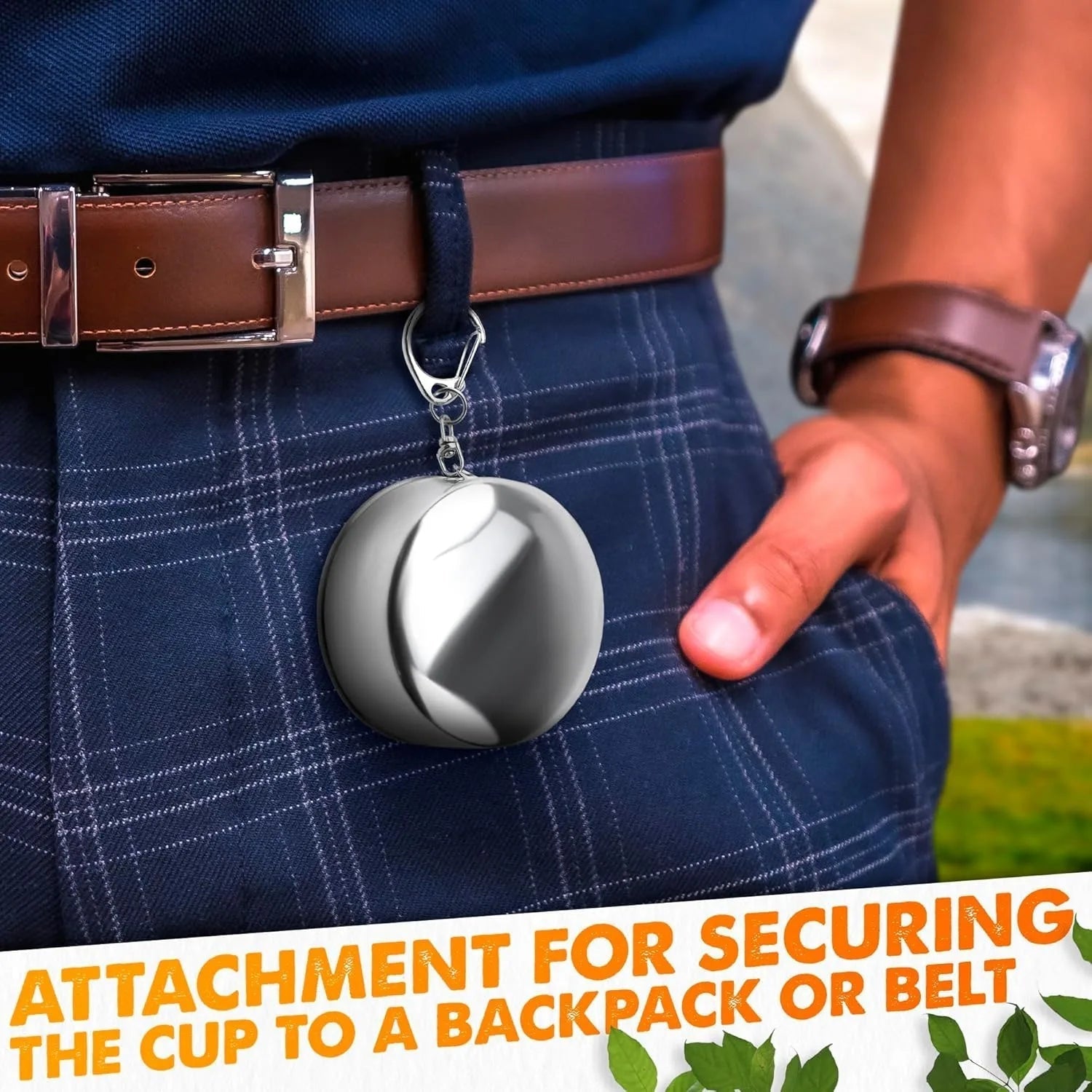 Transformable Cup - Breathable Design for Your Backpack