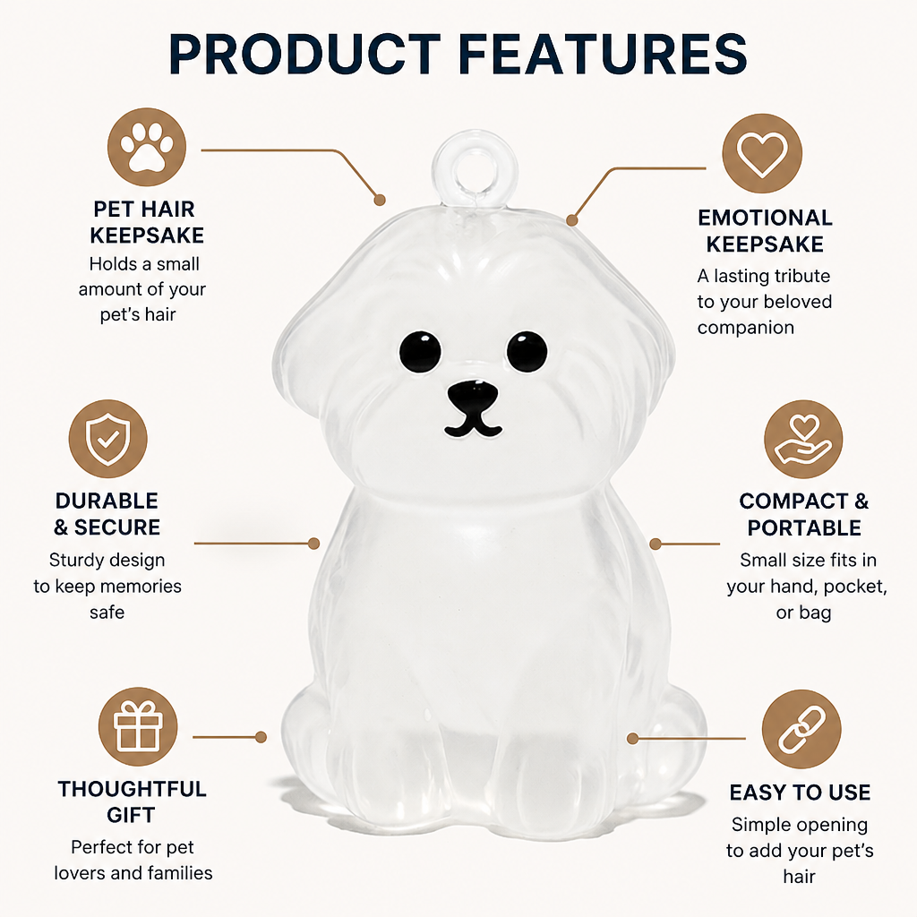 LumaPaw™ Memory Charm — Carry Your Pet’s Love Close to Your Heart Every Day