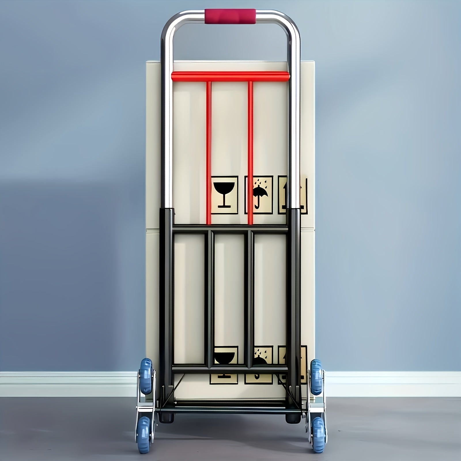 Folding Hand Truck with Stair Climbing Wheels
