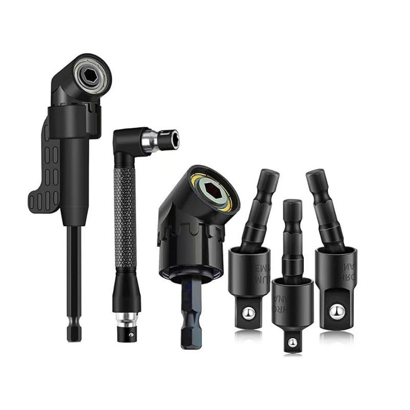Drill Angle Attachment with Accessory Kit
