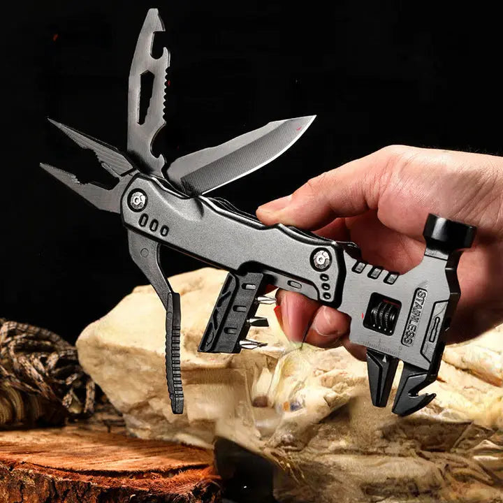 7-in-1 Multipurpose Hammer | Portable for Travel | Seven Capabilities | FixForge