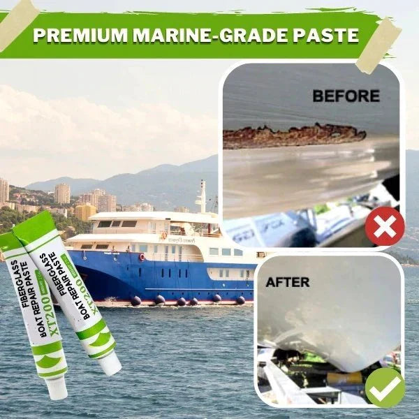 MarineLuxe™ Repair Paste — Instantly Restore Your Fiberglass to Flawless, Show-Stopping Shine
