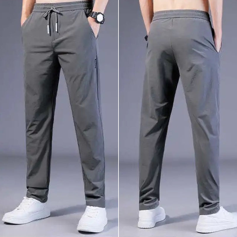 AeroFlex™ Men's Ice Silk Pants — Beat Sweat, Own Every Moment with Cool Comfort and Style