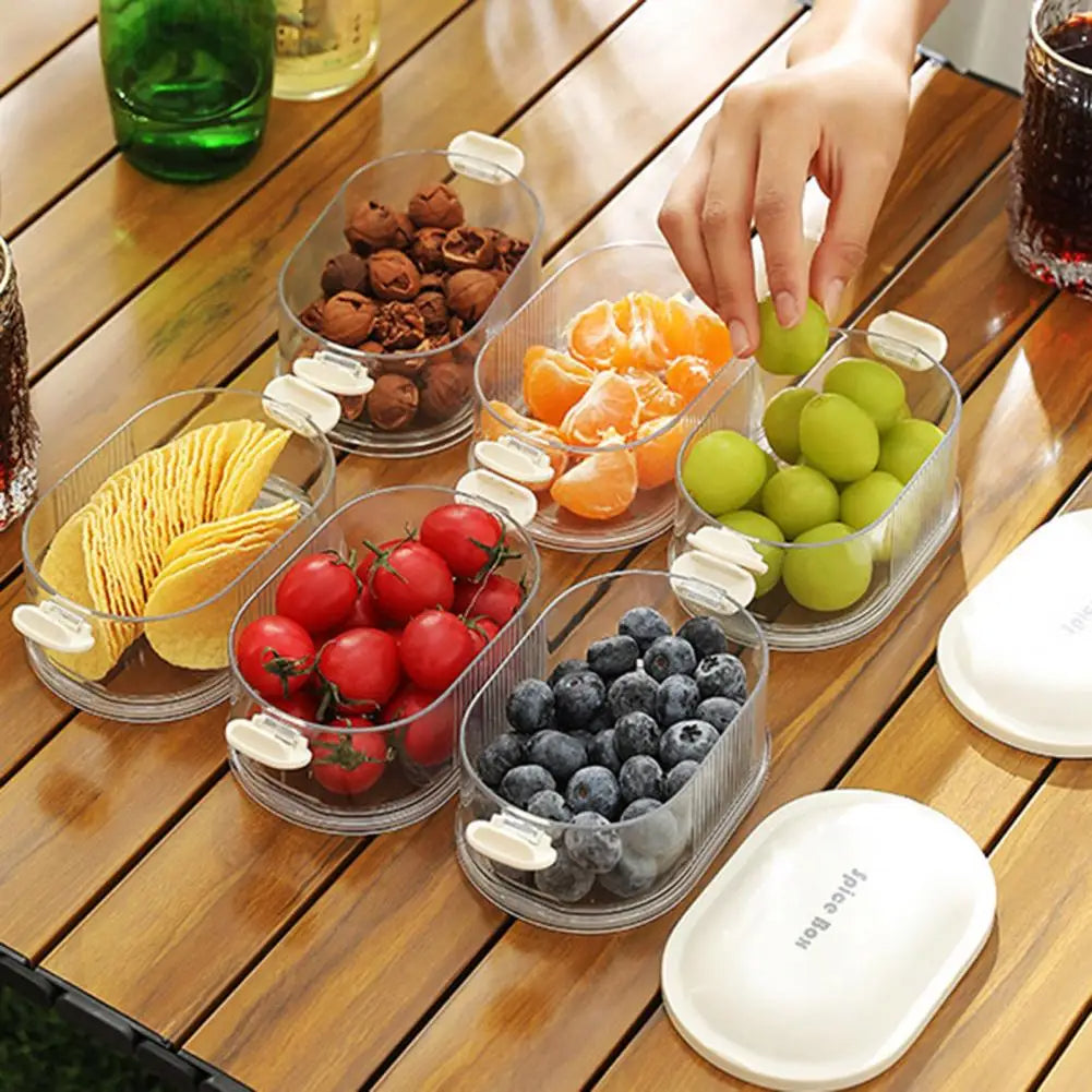 Stackable Spice Box Set with Lid
