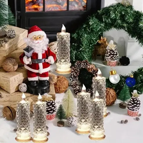 Crystal Glow LED Candles – Radiant Light Moments for the Holiday Season