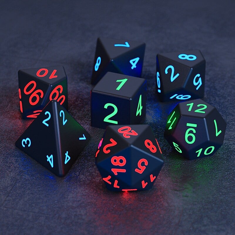 Light-Up Dice – Bring Your Game to Life with Magical Illumination!