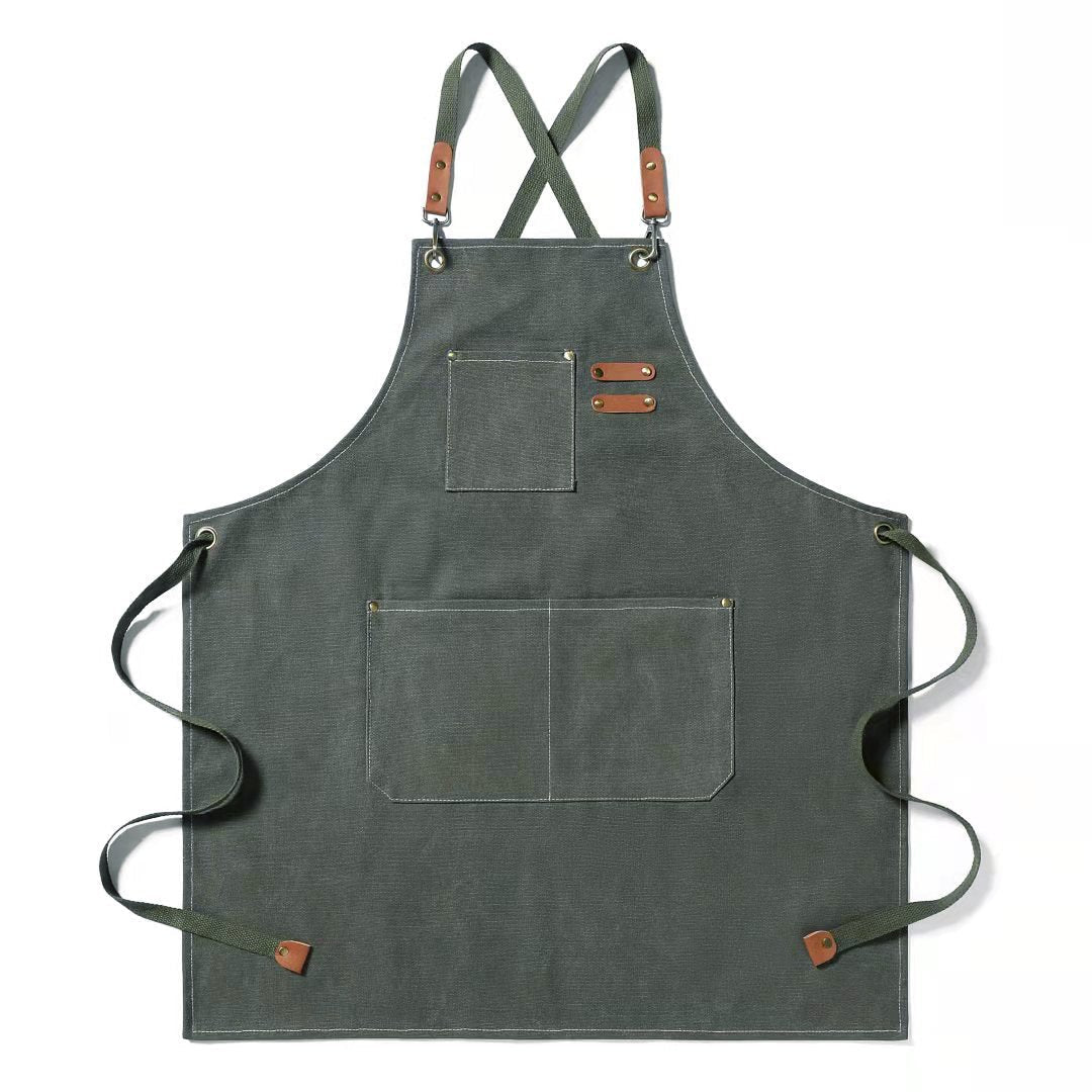 Durable Canvas Apron — Stain-Resistant Protection for Tough Jobs