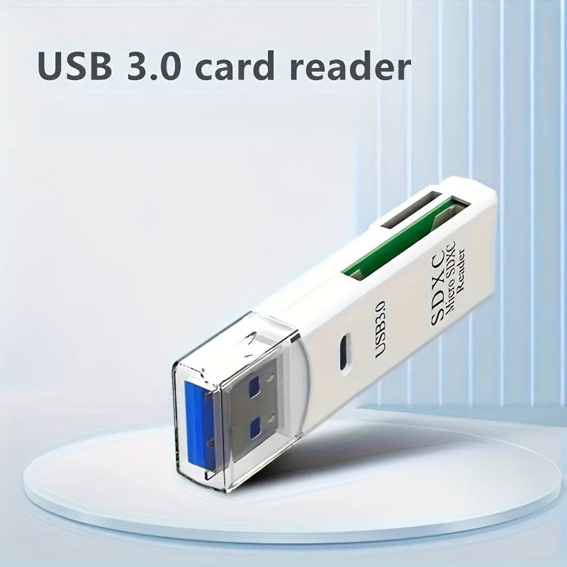 SD and MicroSD Card Reader with USB 3.0 Connectivity