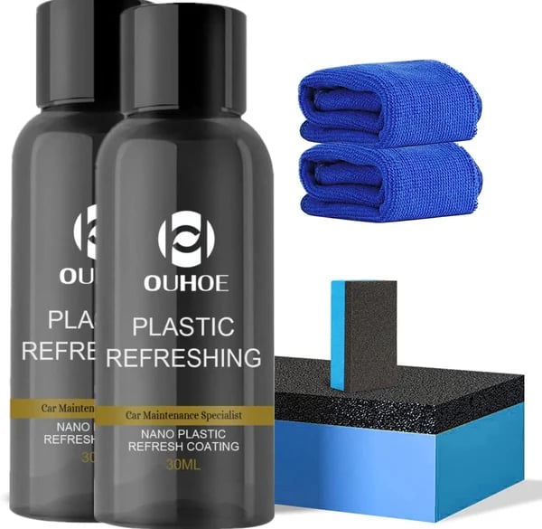 Car Plastic Revitalizer – Set of 2