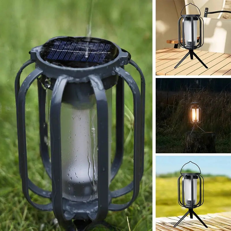 Solar-Powered Lantern with 4 Modes – Perfect for Camping & Garden Events