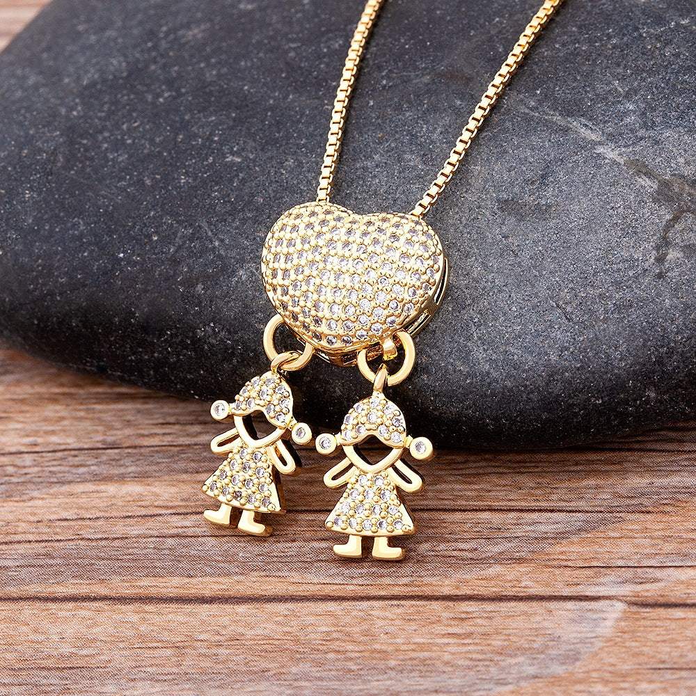 CelestaRay™ Necklace — Carry Your Children’s Love as a Radiant, Everlasting Embrace