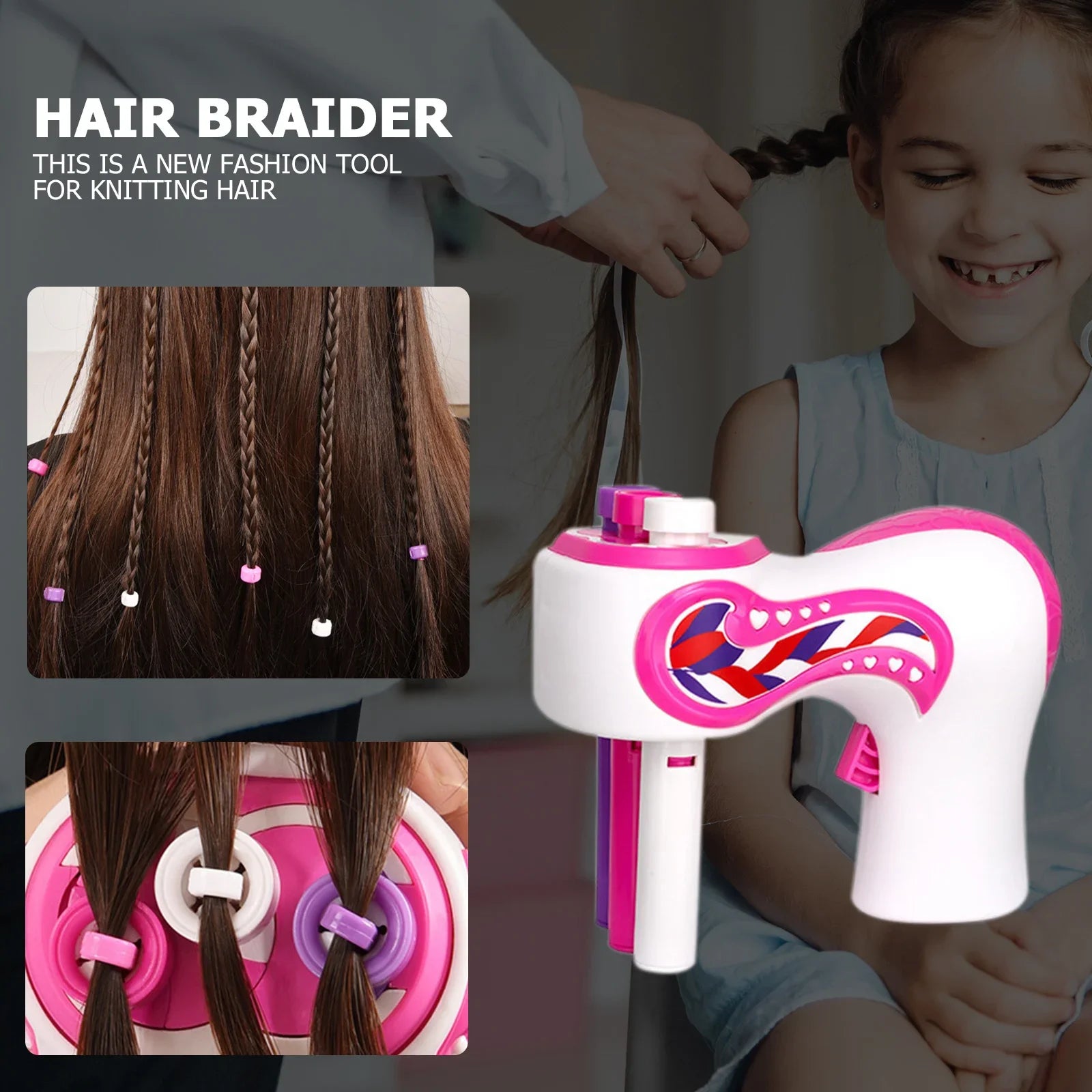 Effortless Braiding Tool for Stunning Hairstyles Without Damage