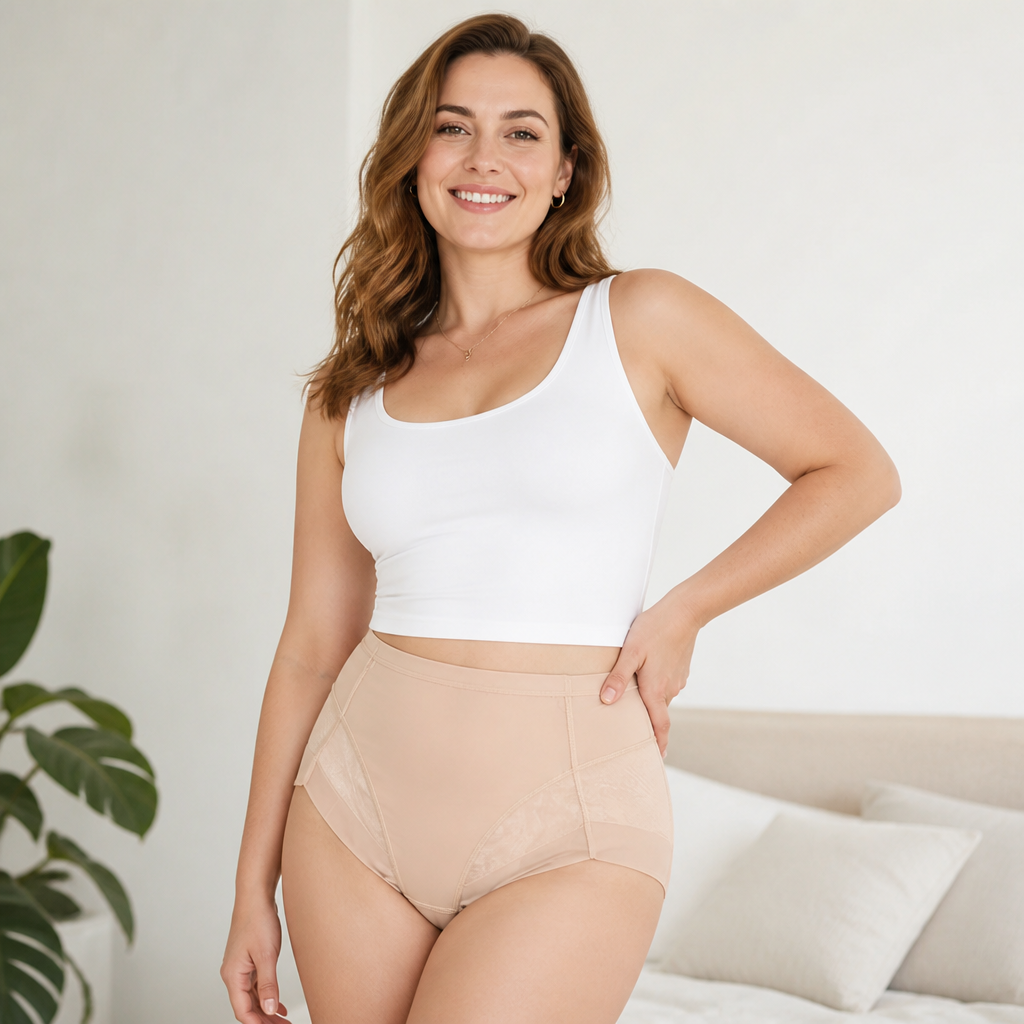 LumaHold™ Leak-Proof Shaping Briefs — Feel Confident, Fresh, and Flawlessly You All Day Long