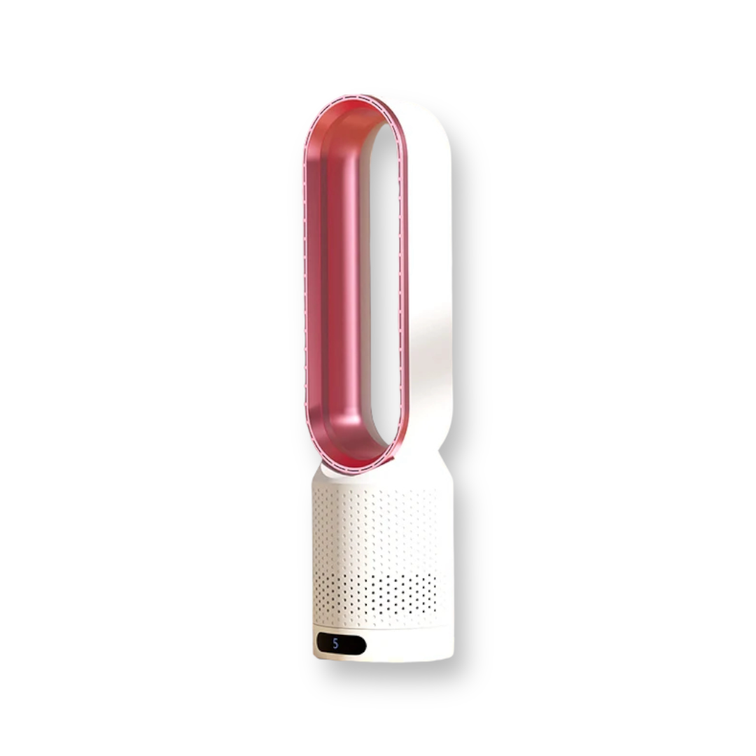 Smart Air Purifier Fan with Bladeless Design and 3-in-1 Cooling