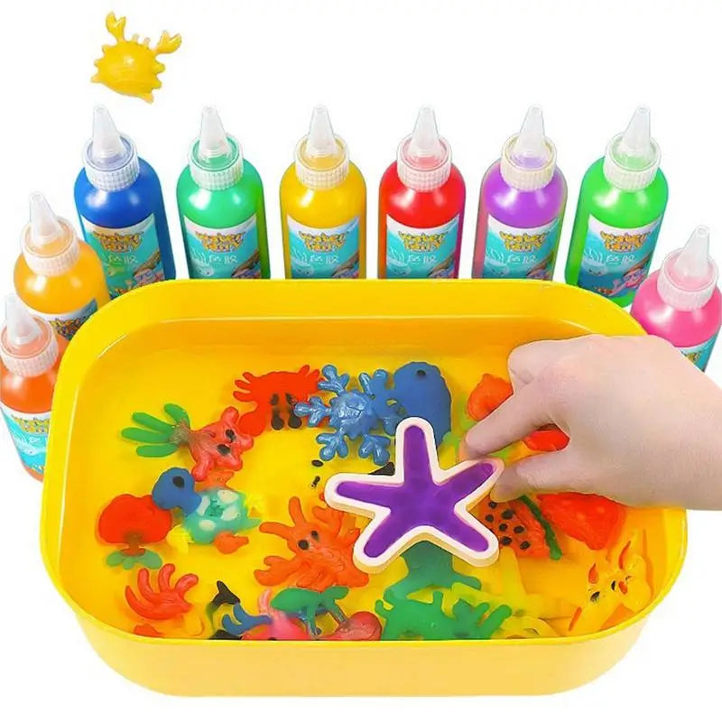 Magic DIY Squishy Water Animal Maker 3D Luminous Elf Toy Kit