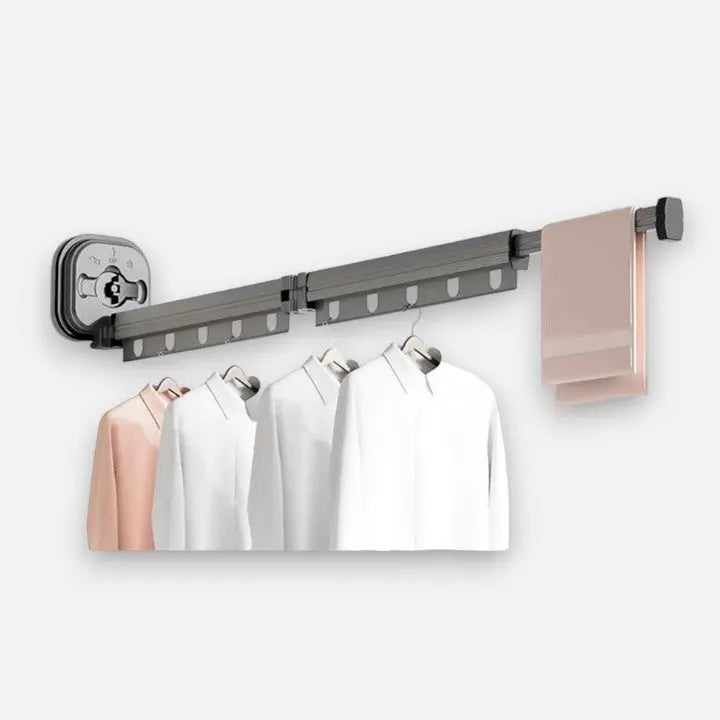 Wall-Mounted Clothes Dryer for Small Spaces - No Drilling Required