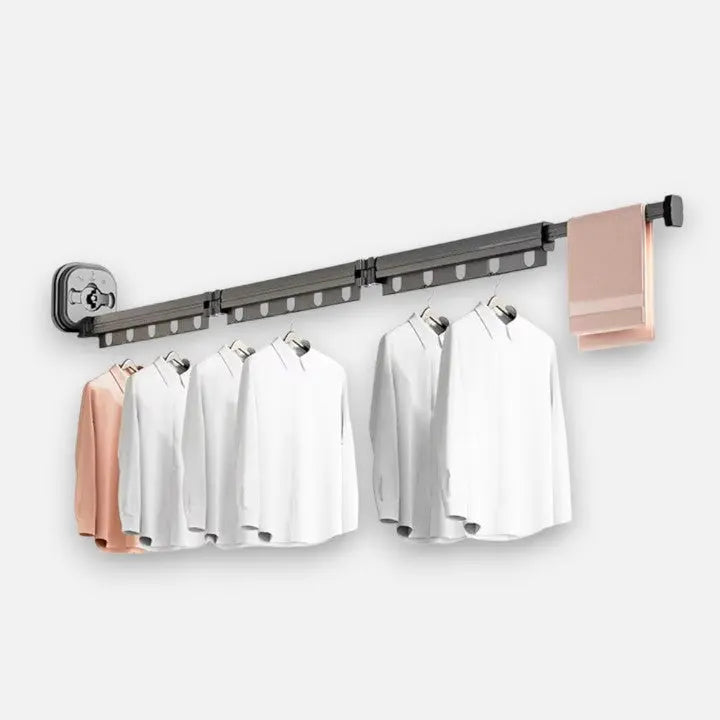 Wall-Mounted Clothes Dryer for Small Spaces - No Drilling Required