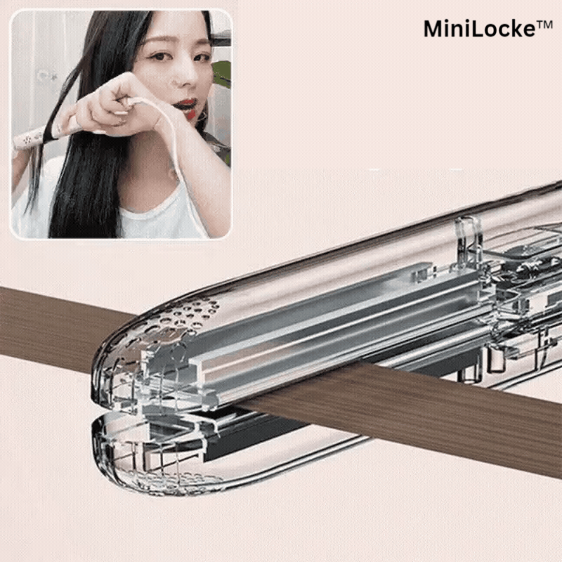 MiniLocke Mini Curling Iron with Dual Purpose