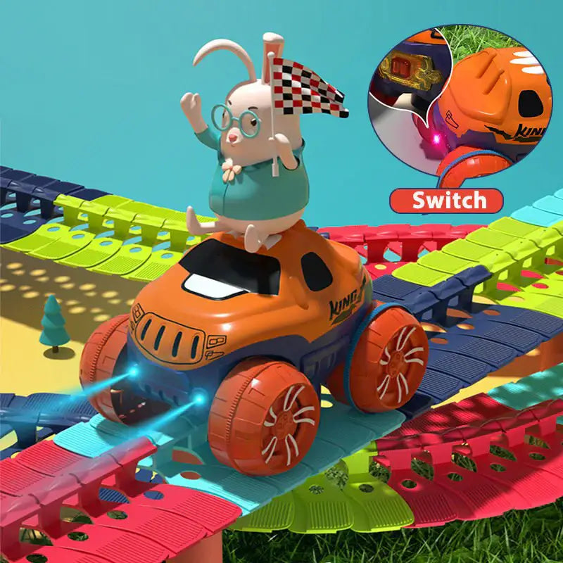 SpeedFlex Track - Creative Racing Fun for Young Explorers