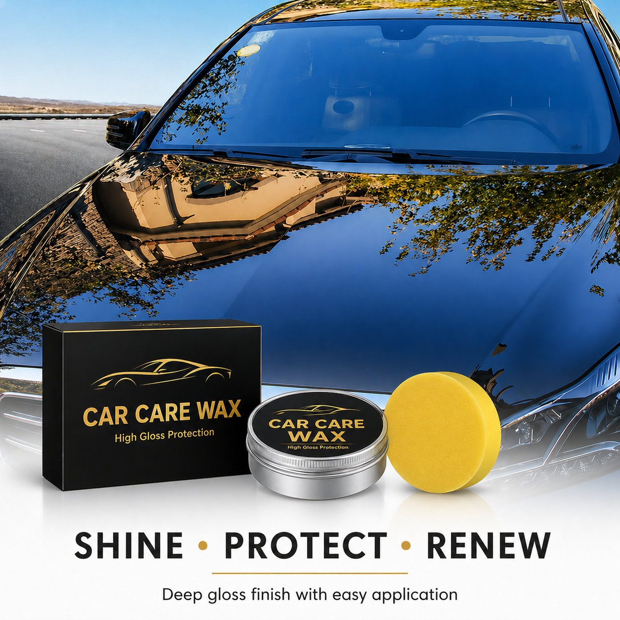 Ceramic Wax for Cars – Paint Protection & Shine Finish
