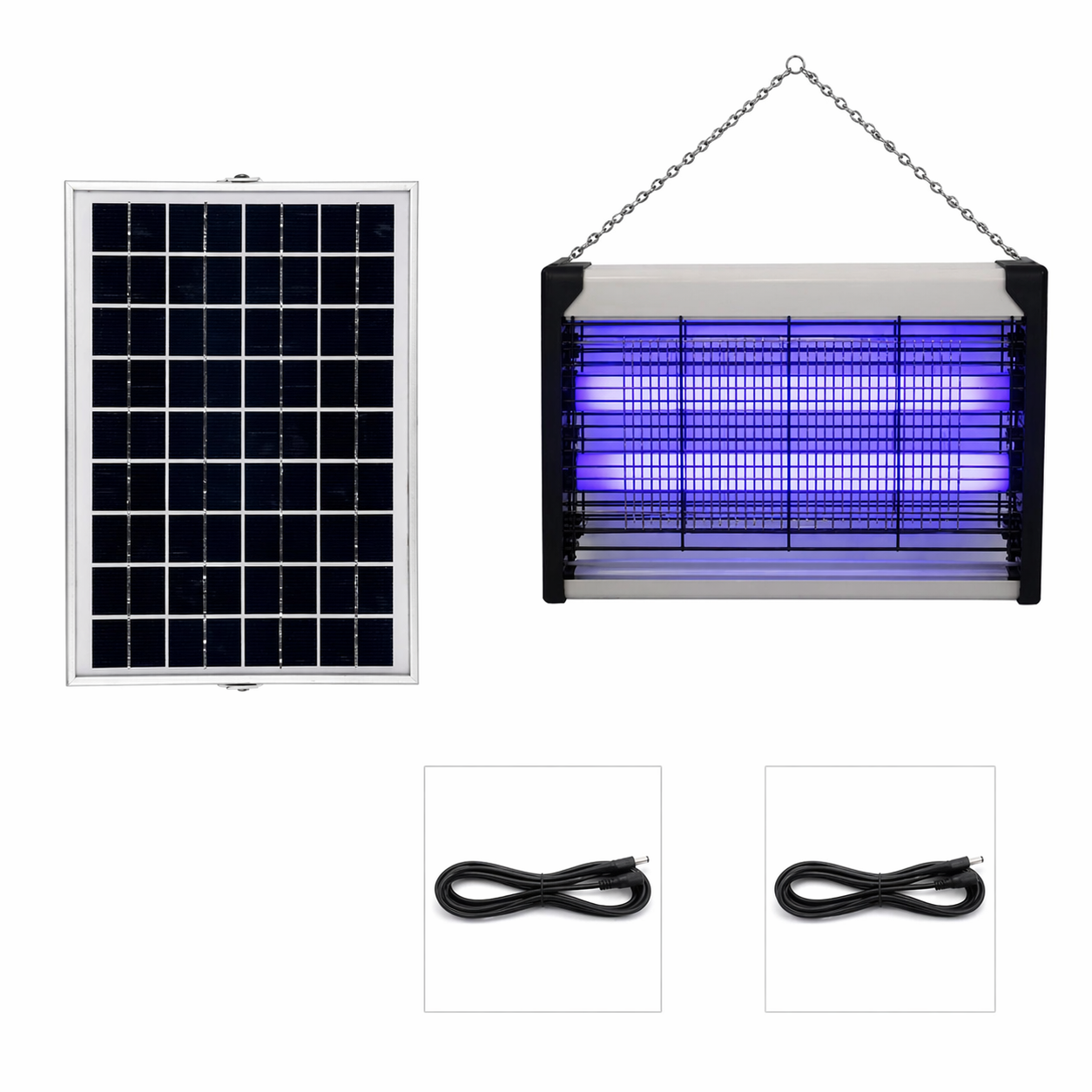 3500V Solar Insect Zapper for Indoor and Outdoor Use