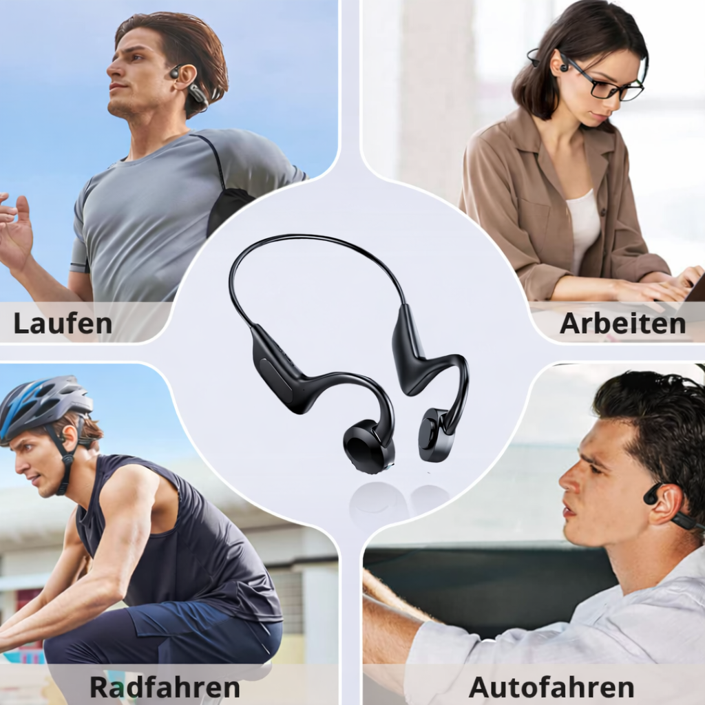 Wireless Bone Conduction Headphones for Enhanced Mobility