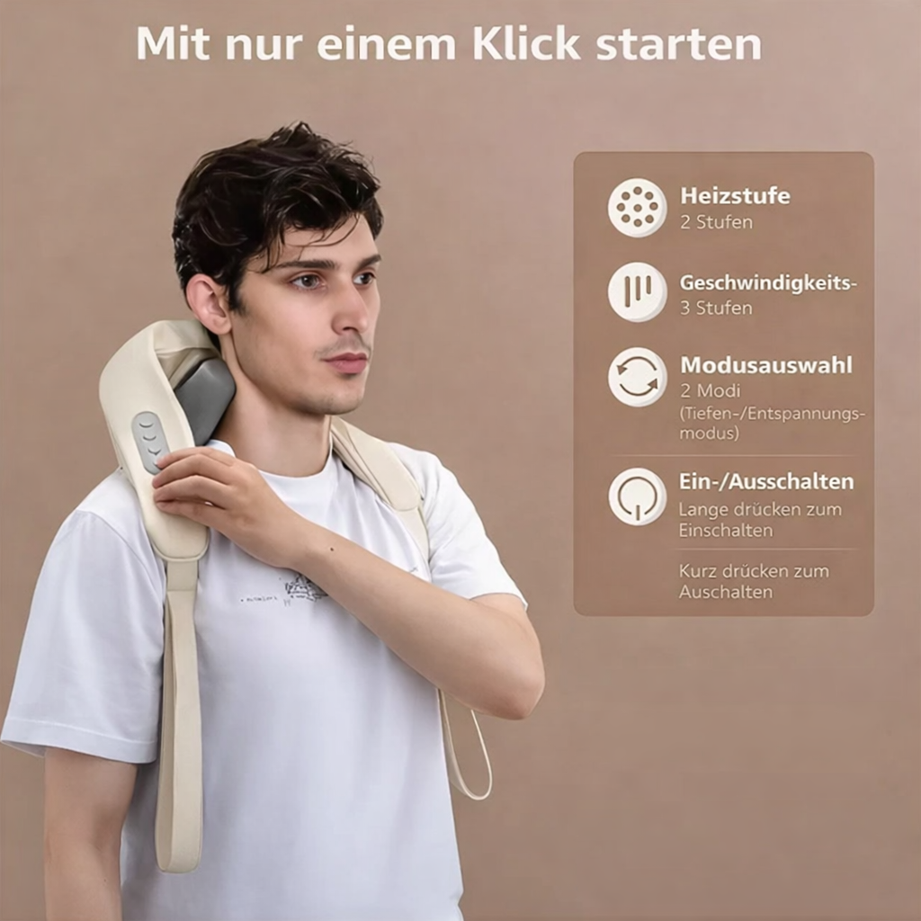 Pain Relief Device for Body Comfort Anytime, Anywhere