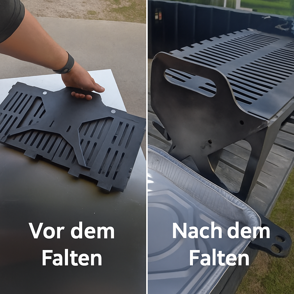 Compact Grill – Enjoy Barbecue Anywhere in Just 60 Seconds
