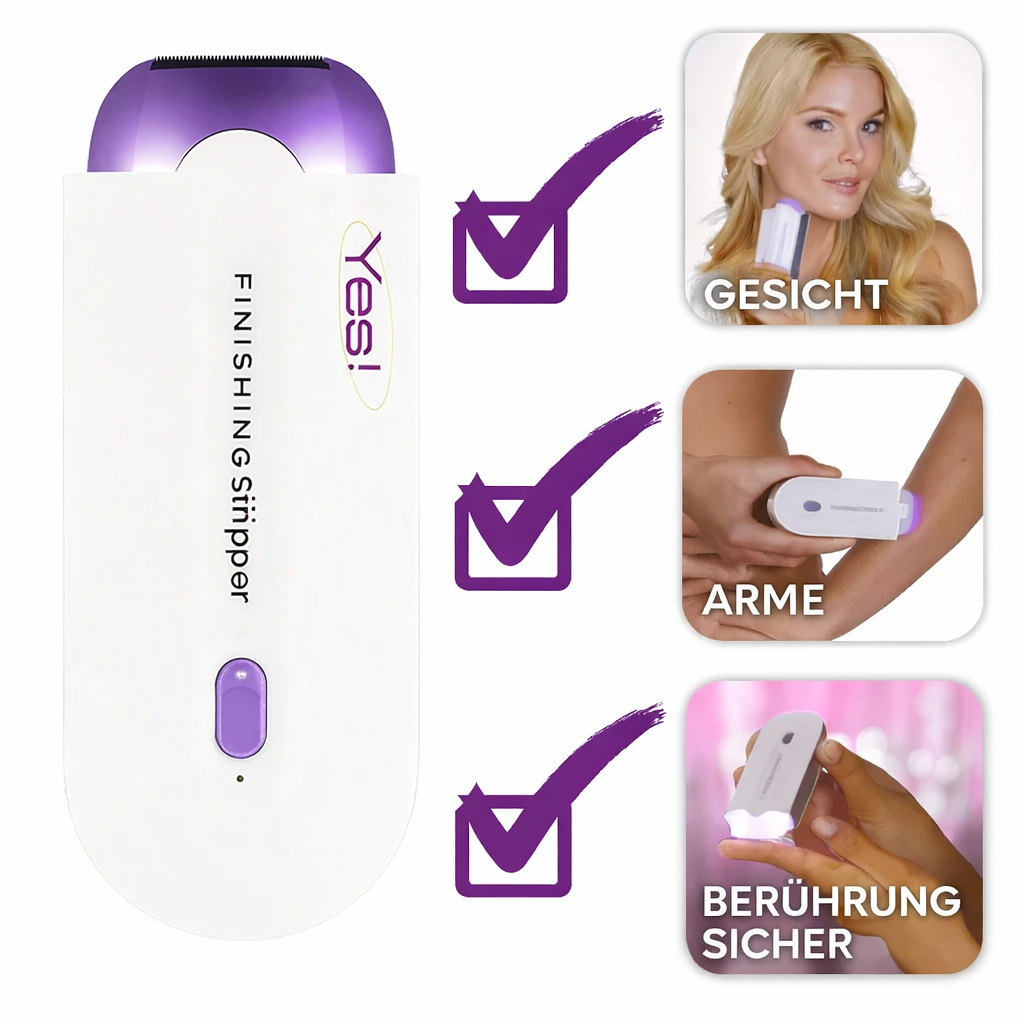 SilkGlow Hair Removal Device for Sensitive Skin – Professional Use