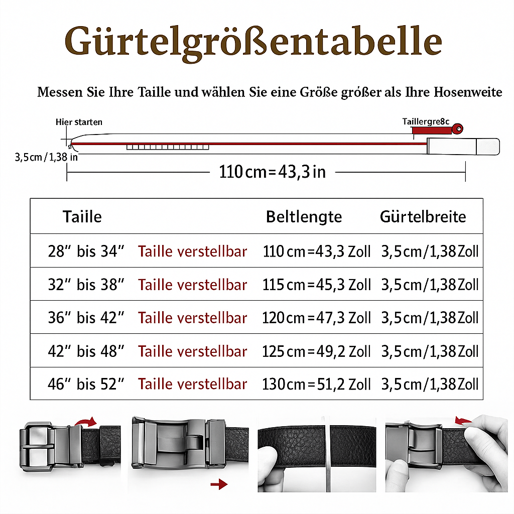 Classic Flex Belt – The Perfectly Fitting Belt