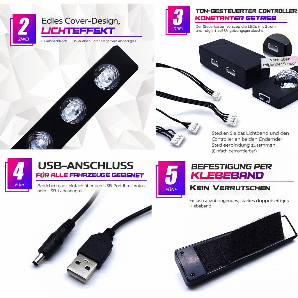 Car Mood Lighting – LED Lights for a Vibrant Drive