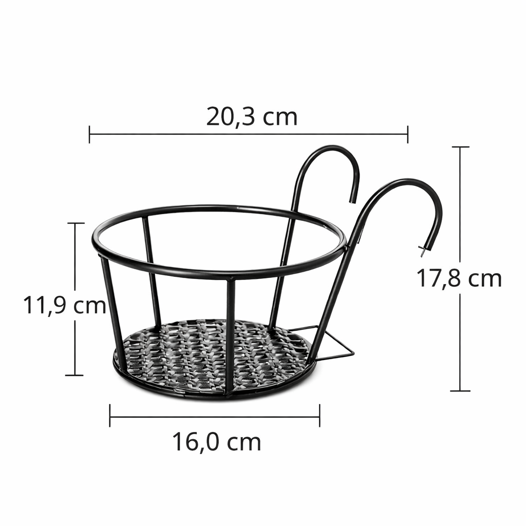 Plant Hanging Shelf for Balcony Dreams – Stable Support Solution