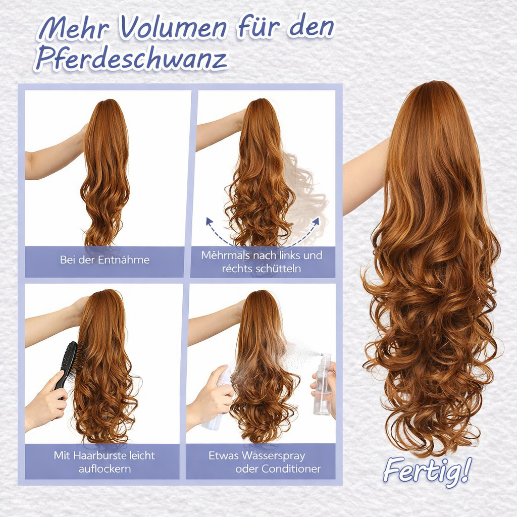 Instant Voluminous Waves for Boosting Your Confidence