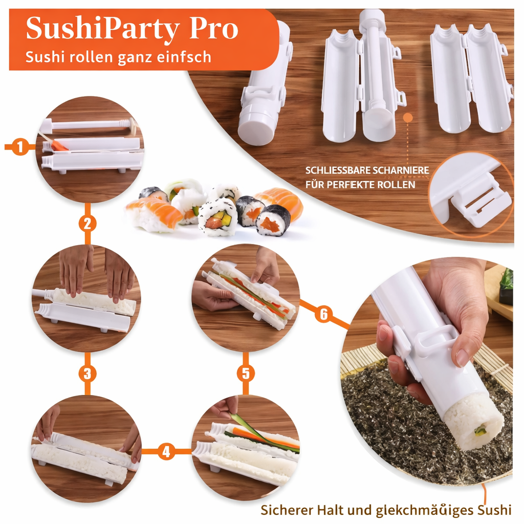 Buy One Get One Free | Sushi Party Maker – Perfect Sushi Rolls in Seconds!