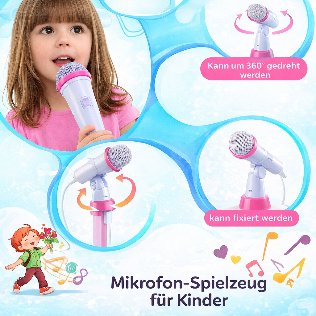 Children's Karaoke Microphone — Turn Every Day into a Stage Moment with Fun!