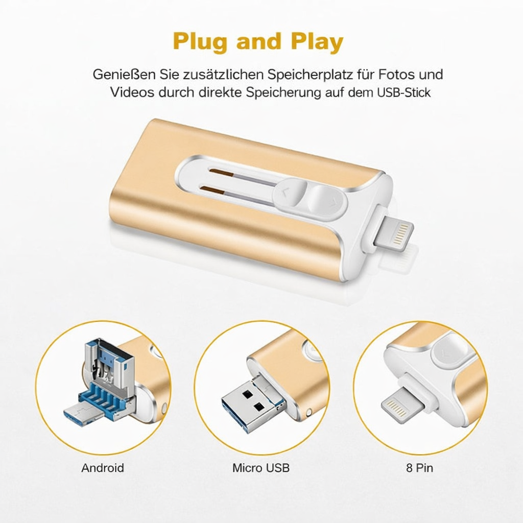 4-in-1 Storage Solution for All Your Devices